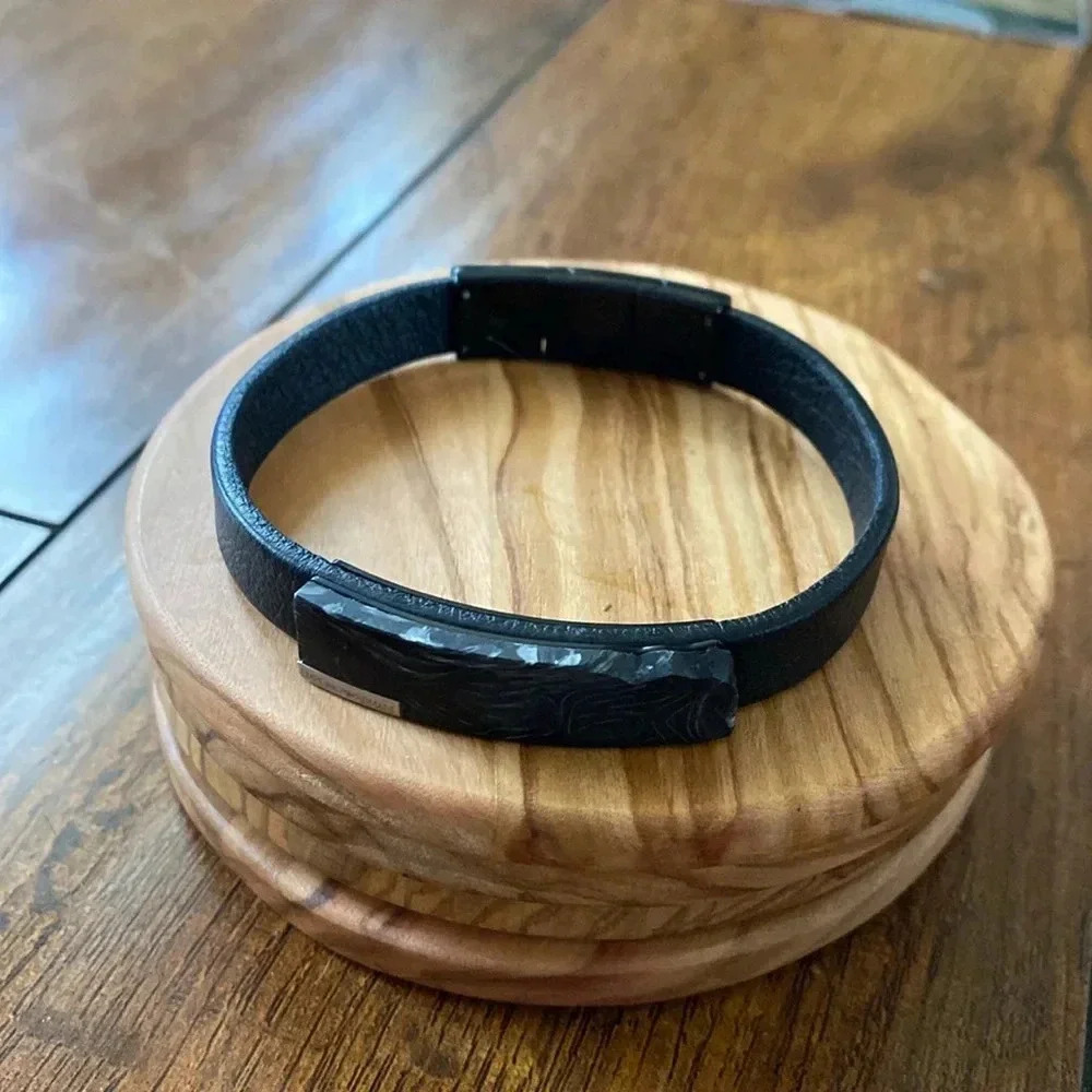 Emporio  Armani leather marble